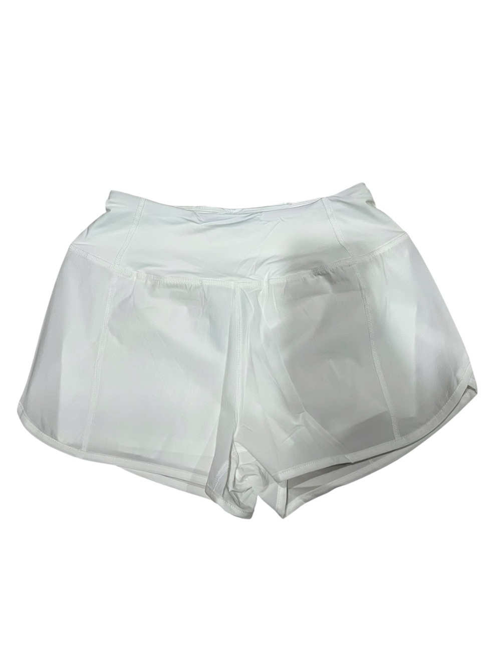 Lululemon White Athletic Running Shorts - Small